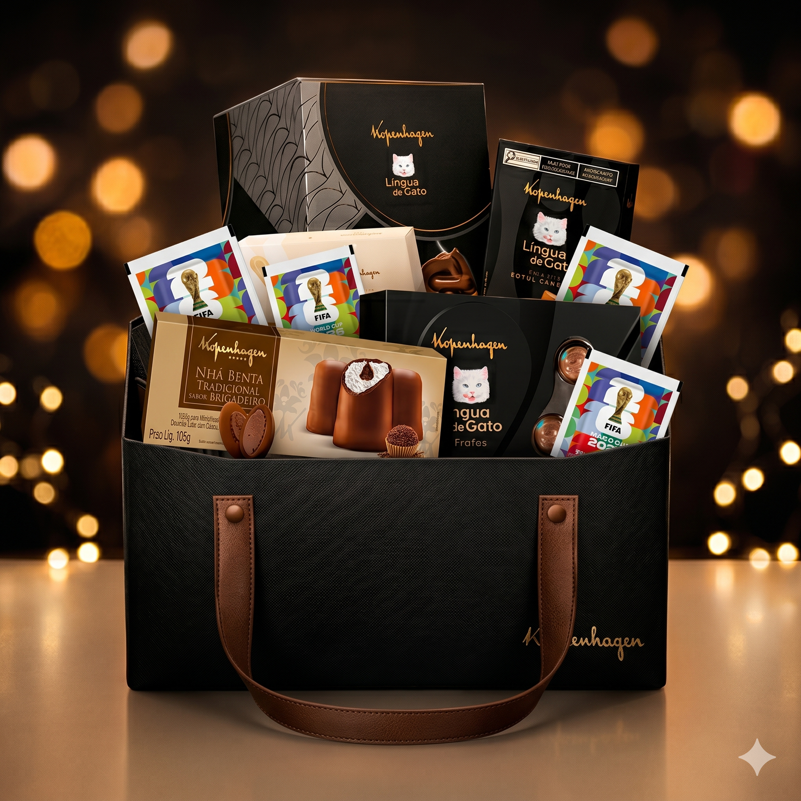 Kit presente Kopenhagen com sacola premium